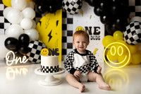 Bree Asbury | Chase | One Year Cake Smash | One Happy Dude | Aug 2023